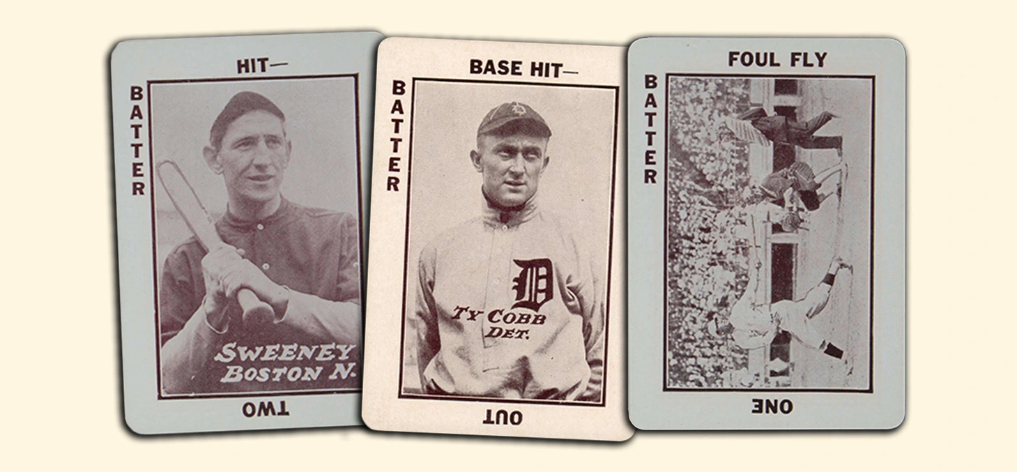 1913 National Game Baseball Cards 